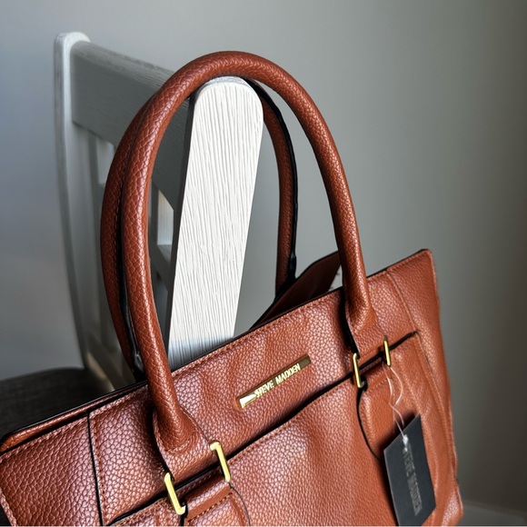 STEVE MADDEN NWT SHOULDER BAG D0324125 COGNAC BVOL - Picture 8 of 16